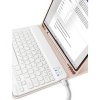 TECH-PROTECT SC PEN + KEYBOARD – Etui z miejscem na rysik i klawiaturą do iPad 10.9 (10. gen. 2022) / 11 (A16, 11. gen. 2025) – Różowy